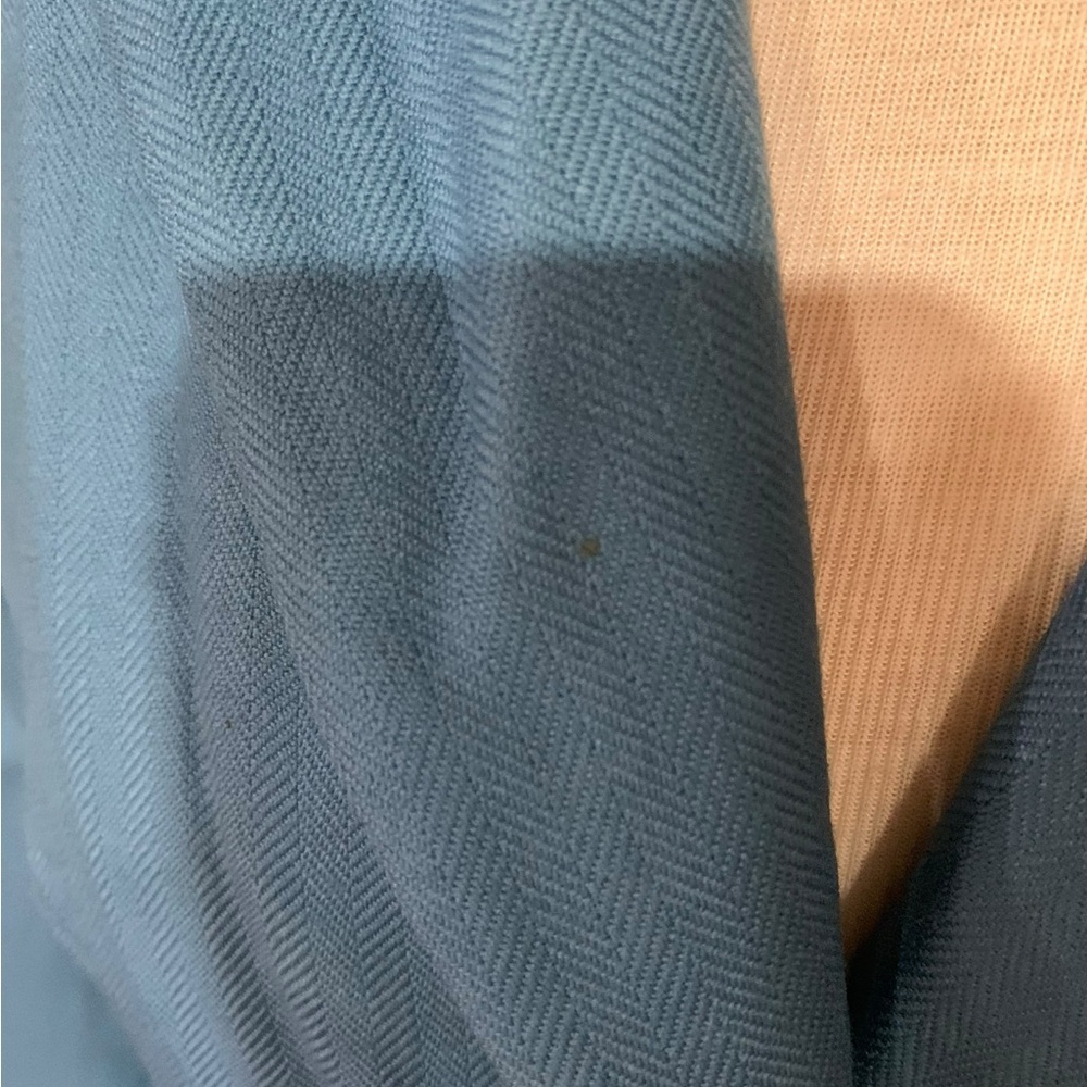 ❤️Blue Pendleton lined wool blazer size 10 petite - Picture 3 of 8